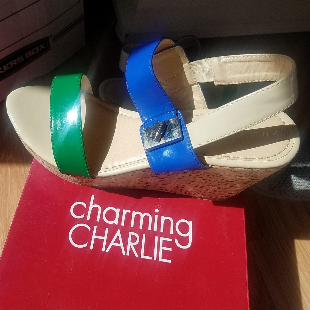 Charming Charlie Strappy Wedges